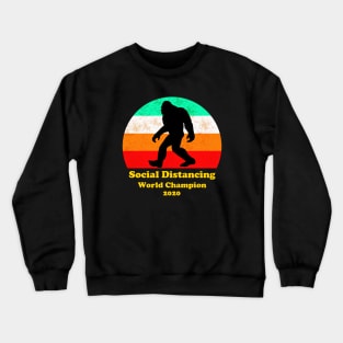 Social Distancing World Champion 2020 Crewneck Sweatshirt